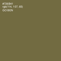 #726B41 - Go Ben Color Image